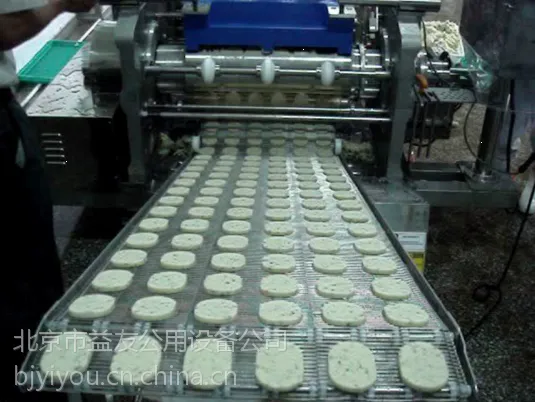 供应北京益友设备 连续式饼类生产线 全自动烙饼机
