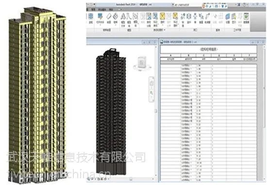 BIM三维建模、建筑三维建模、BIM模型设计