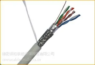 厂家供应优质超五类双屏蔽网路线Cat5e SFTP(UL认证)