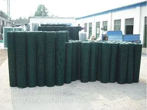 供应供应河南农田围网 浸塑荷兰网 绿色铁丝网 谷物果树护栏网