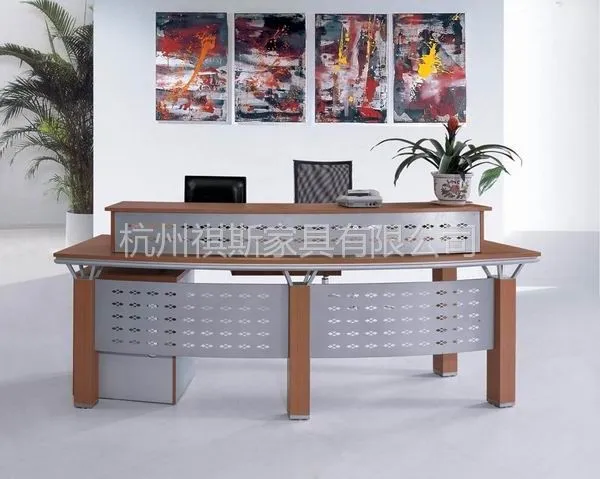 供应杭州公司前台|杭州办公前台电脑桌|咨询台接待台吧台|杭州前台定做