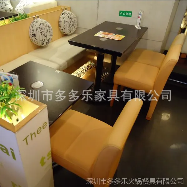 【工程花絮十一】仙踪林甜田店餐桌 中高档甜品小吃店餐桌椅定制