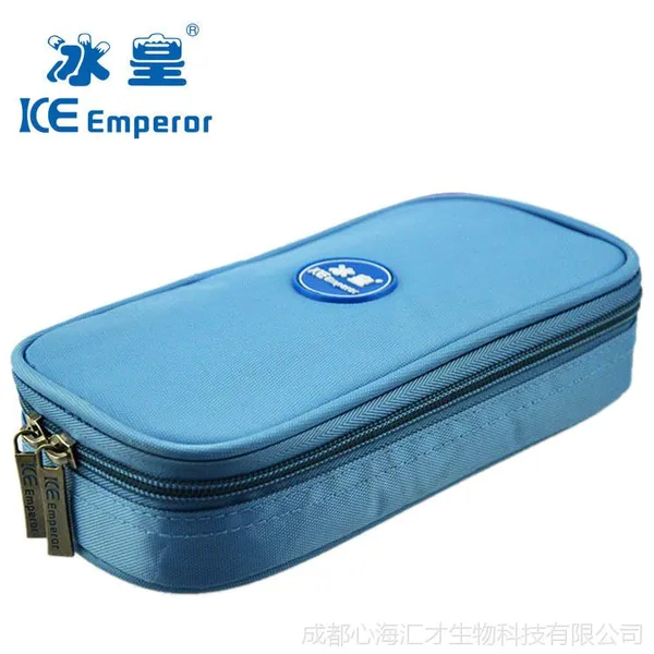 冰皇新款冷藏冰包 带温度显示条 冷藏盒便携冷藏包专利产品