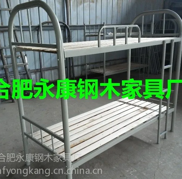 供应50圆大弯头上下床--合肥钢木家具