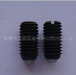 供应12.9级碳钢一字槽球头柱塞C-BPES