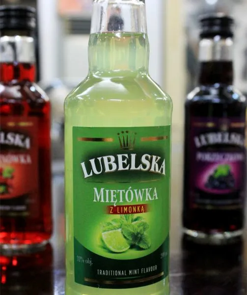 供应波兰LUBELSKA路贝斯卡青柠檬薄荷味批发,原产地水果酿造