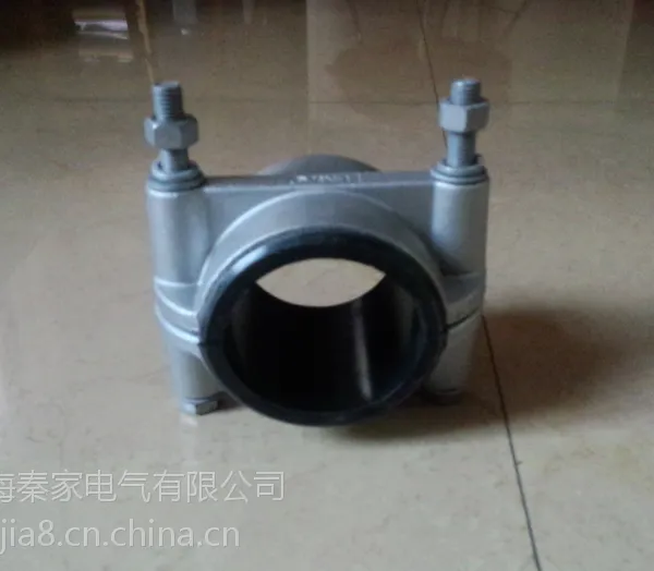 供应金具 JGW高压电缆固定夹 JGW-1 防腐铝合金 螺栓 电线电缆 橡胶垫