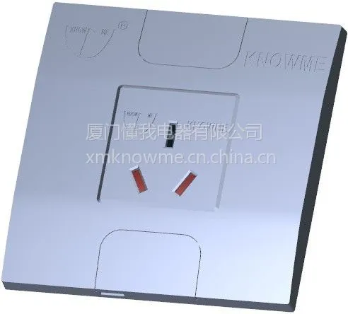 供应86型固定式安装埋入型一位三极国标插座