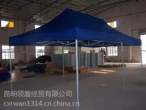云南折叠帐篷定做有现货昆明广告帐篷黑精钢防风加铁骨架