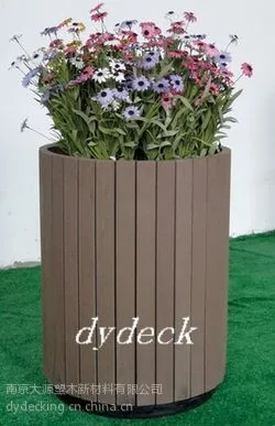 供应景观用塑木花箱、木塑花箱花坛
