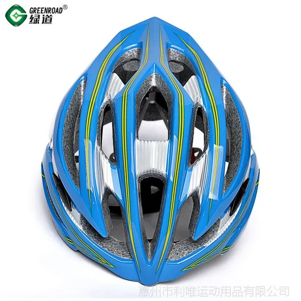 绿道/Greenroad品牌自行车一体成型头盔款超头盔支持一件代发