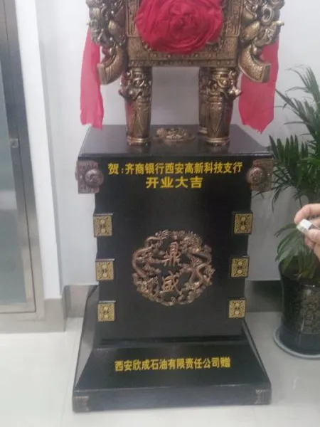 西安开业大鼎摆件,乔迁领航舵销售,2米高沙铜马大摆件