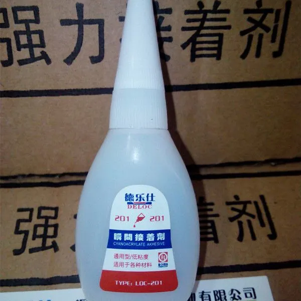 厂家现货供应胶水 低白化瞬间胶(DELOC201) 13927448897
