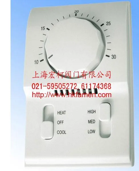 供应中央空调温控器 T2000机械式温控器 空调温控器 温度控制器 空调末端控制器 配件