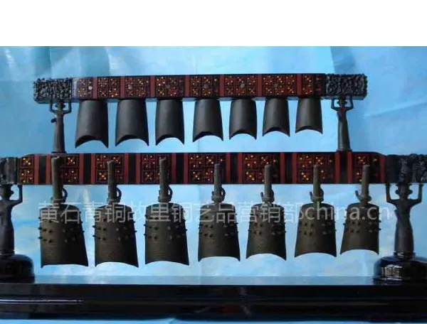 供应大冶青铜器,仿古工艺品,湖北旅游商品十四件编钟
