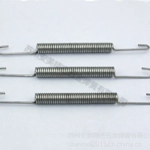 苏州安美五金弹簧供应长钩拉簧