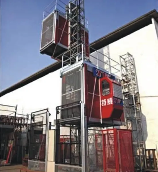供应五丰钢业供应特威 SC100/100G 普通建筑施工电梯 双笼升降机