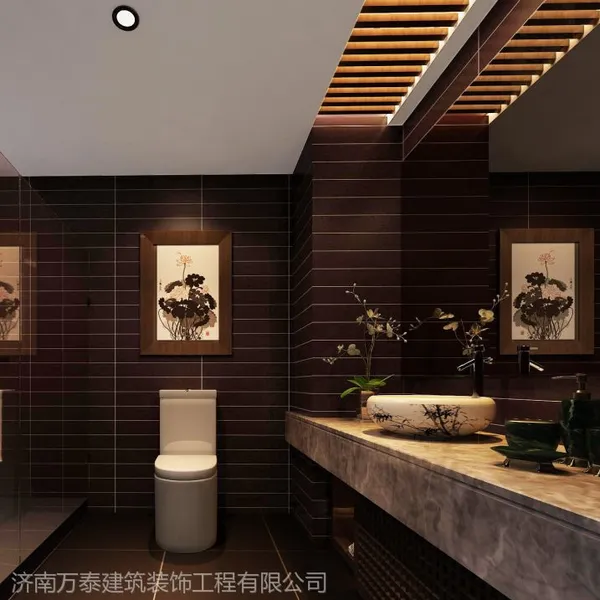 供应济南精装样板卫生间设计