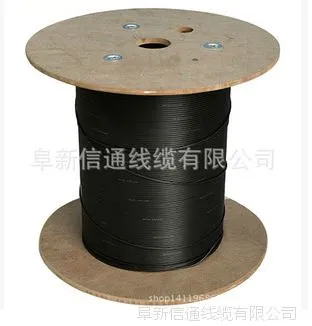 厂家直销优质线缆阜通牌自承式皮线光缆GJXYCH-2芯 三根钢丝保护