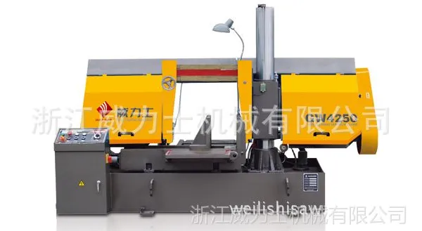 【威豹锯床】厂家直销供应GW4250卧式金属带锯机 数控锯床 带锯床