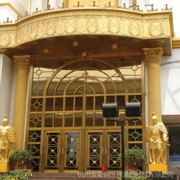 供应【企业集采】 长期提供 非标铜门 庭院铜门 别墅铜门 铜门批发