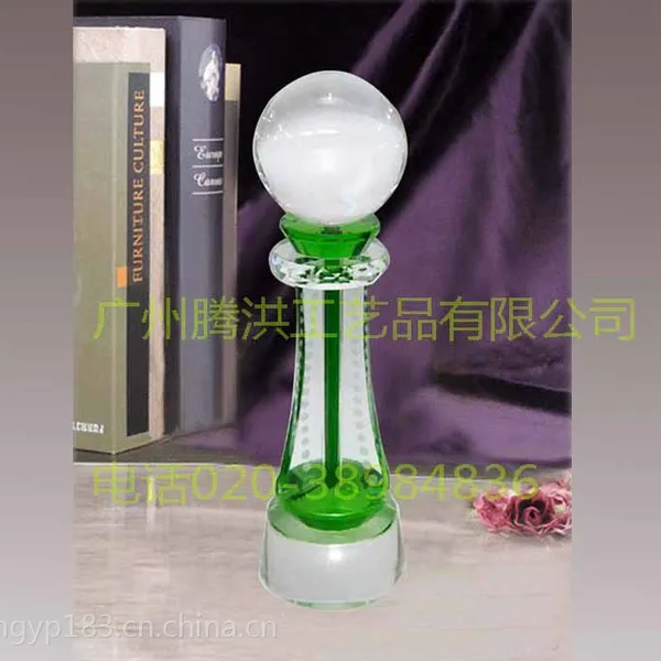 供应江门水晶奖杯\\工作先进个人奖批发刻字