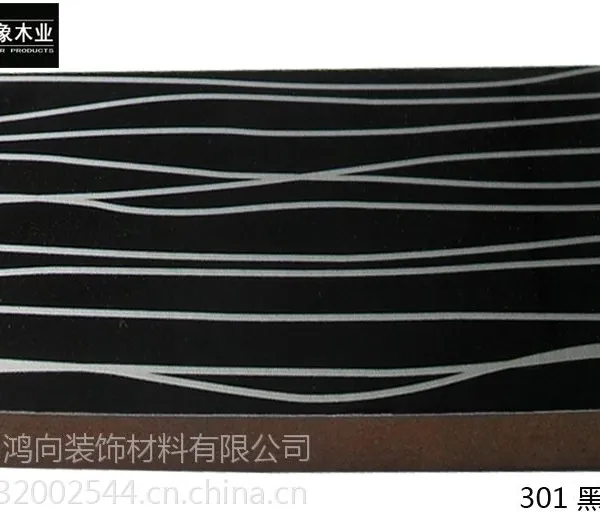 深圳uv板厂家红象木业促销新概念 RE302黑银线金属uv板 东厂商