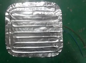 供应深圳欣控铝箔发热片铝箔电热膜铝箔电热板铝箔发热膜铝箔发热板