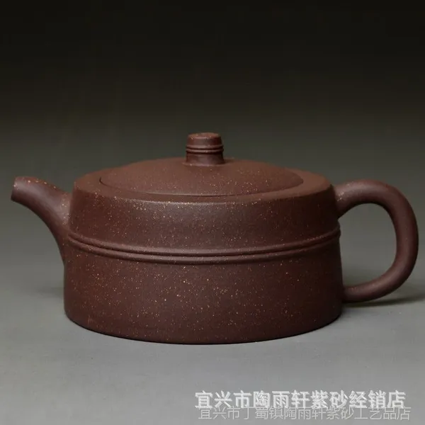 供应井栏原矿紫泥*245cc中品*方老师*原矿宜兴紫砂壶手工可混批FY007