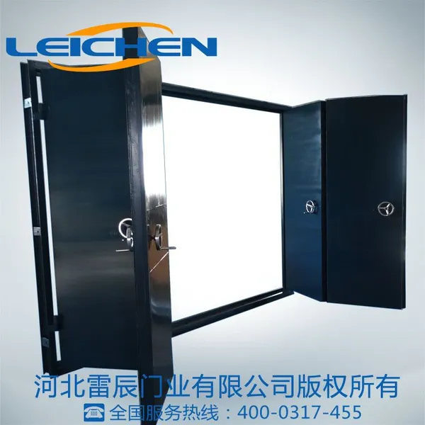 供应锅炉房防爆门,就选雷辰门业防爆门,有型检报告、资质全