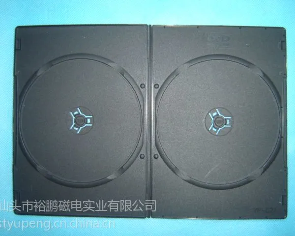 供应DVD盒 DVD盒子 DVD case 5mm 双面黑色(YP-D807H)