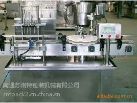 供应苏诺特GFL-2全自动灌装机 口服液糖浆直线式灌装旋轧盖机