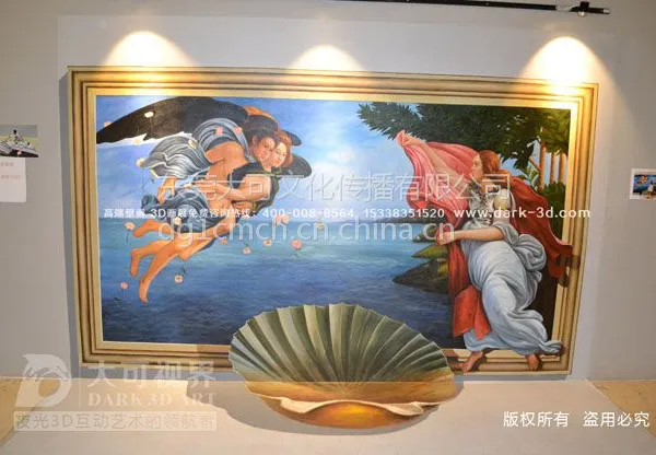 东莞3D立体画 河源3D立体画 汕尾裸眼3D立体画 夜光3D立体画 夜光3D艺术