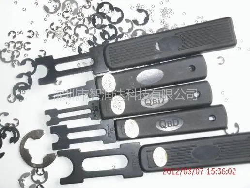 QBD牌E型卡簧钳,挡圈钳,卡环钳,发夹刀
