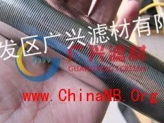 供应滤芯滤元三角丝绕焊滤芯滤元