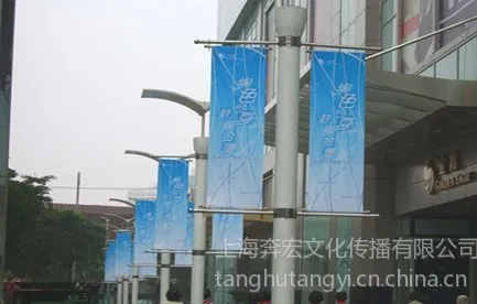 供应上海对旗发布 道旗发布 -专业户外广告