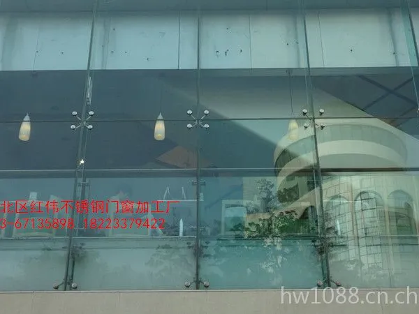 重庆汽车4S店写字楼办公室点驳接爪玻璃外挂幕墙石材铝单板幕墙