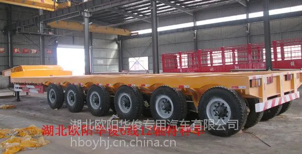 供应出口重型半挂车,出口重型低平板,出口半挂车