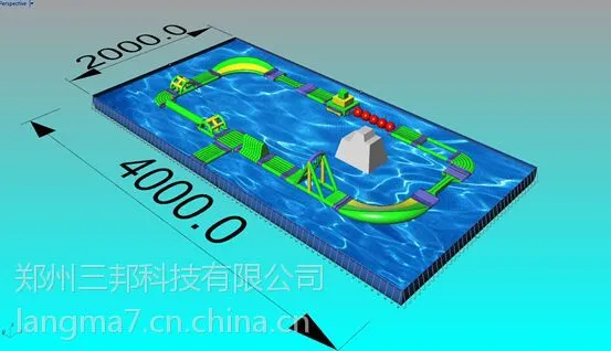 三邦智勇大冲关制作厂家----大型水上闯关赛道设备设计制作