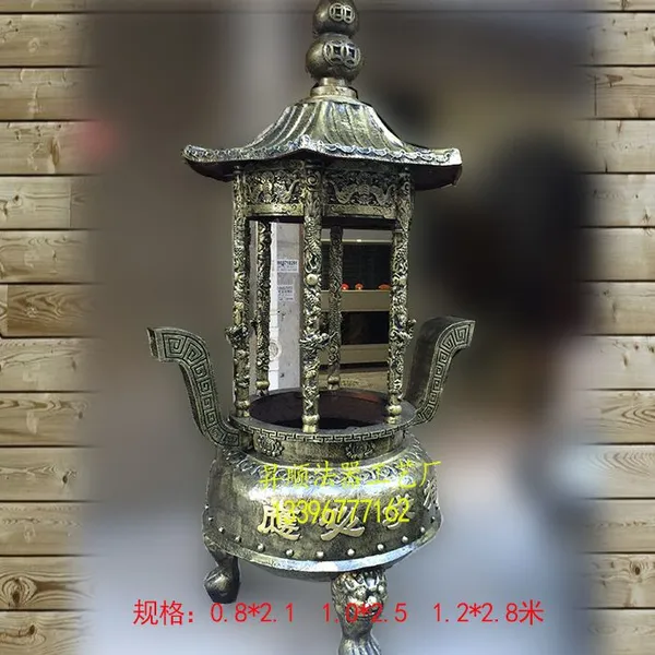 寺庙香炉规格图片 可按要求定做 铸造圆形香炉厂家