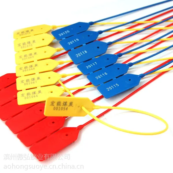 一次性塑料封条锁标牌尼龙铅封扎带物流封条集装箱封签防盗施封锁