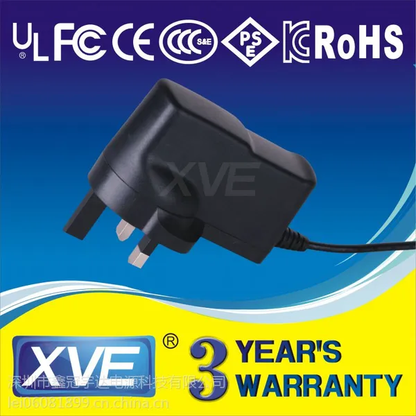 供应4.2V 1A 锂电池智能扫地机器人充电器