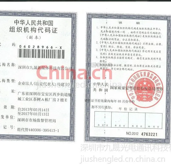 组织机构