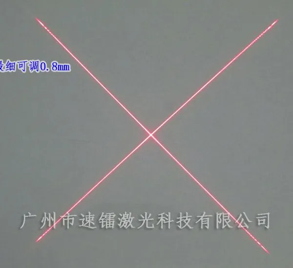 广州速镭激光提供绣花机专用红光十字型定位灯（SU6505-FM/C12）
