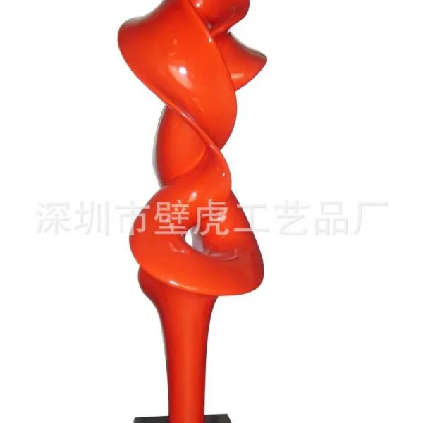 供应烤漆玻璃钢雕塑-仿铜树脂摆件-豹子树脂工艺品-深圳雕塑厂