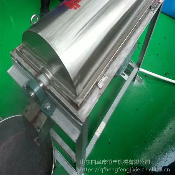 餐饮食品业专用 青海不锈钢水果打浆机视频 恒丰直销
