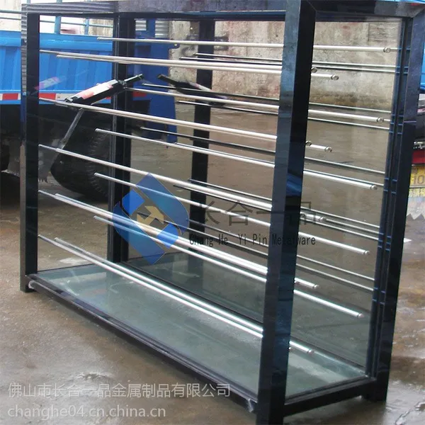 镜面玫瑰金不锈钢酒柜 玻璃酒柜 红酒展示柜 加工定制 品质保证