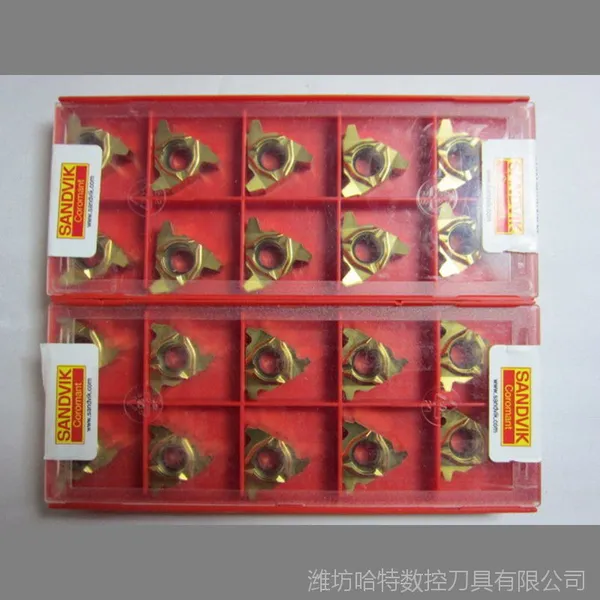 山特维克螺纹刀片R166.0G、螺纹车刀片R166.0L，山特维克可乐满
