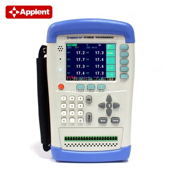 Applent/安柏 AT4808 多路温度测试仪 8通道温度记录仪 温度巡检仪