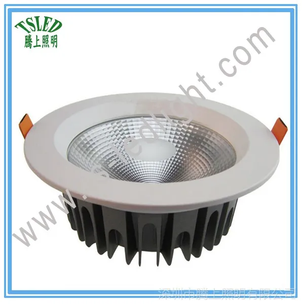 厂家批发4寸15W cob筒灯 商场酒店服装防水led筒灯 天花厨卫灯
